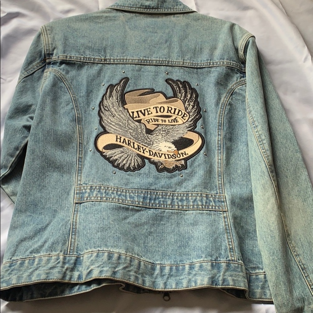 Harley Davidson Jean Jacket